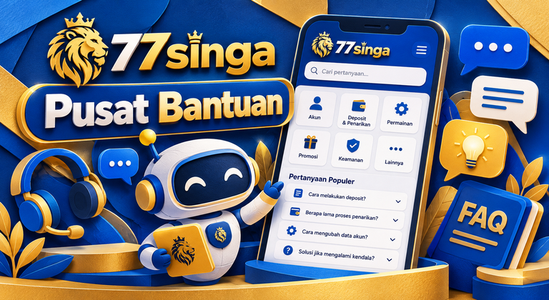 Ilustrasi panduan 77singa